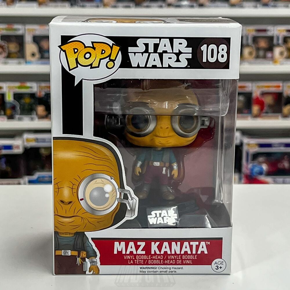 Funko Pop Star Wars Episode VII Force Awakens Maz Kanata 108 Toy Vinyl Figure